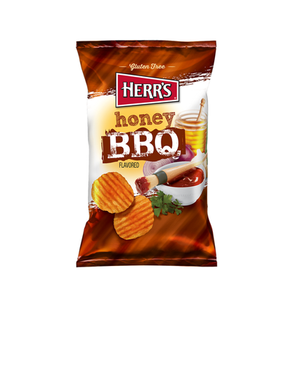 Herr's Potato Chips Honey & BBQ Flavor - gluten free