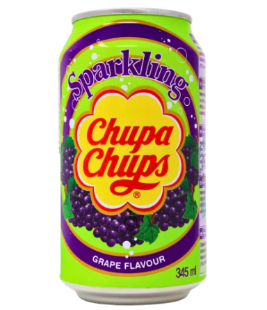 Chupa Chups Sparkling Grape Drink