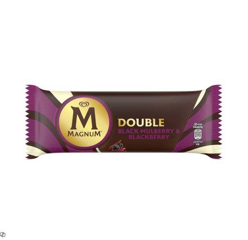 [2144-00008] Magnum Double Black Mulberry & Blackberry Ice Cream Stick
