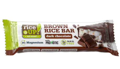 Rice Up Brown Rice Bar with Dark Chocolate - gluten free, no added sugar