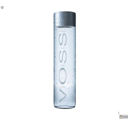 [01W03] Voss Natural Mineral Water Glass Bottle 800ml