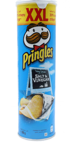 Pringles Salt & Vinegar Potato ChipsLL
