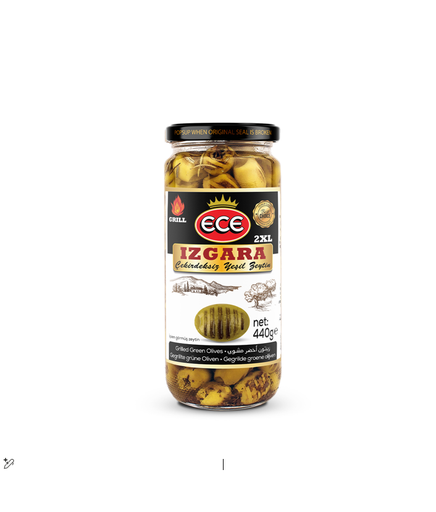 E.C.E. Baraem Alkhair Grilled Green Olives 640GM