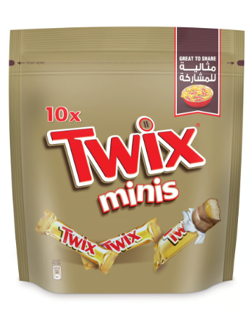 [MCH65300] Twix Minis Chocolate (10 Pieces)