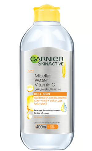 Garnier Skin Active Face, Eyes & Lips Micellar Water for Dull Skin