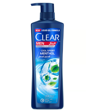 Clear Men Cool Sport Anti-Dandruff Shampoo with Mint Extract