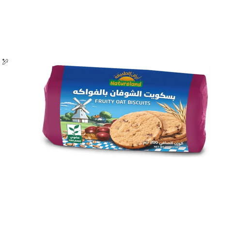 Natureland Organic Fruity Oat Biscuits