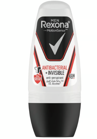 Rexona Men Antibacterial & Invisible Antiperspirant Roll-On Deodorant - alcohol free11