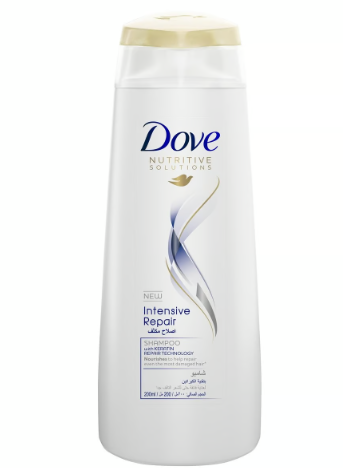 Dove Intensive Repair Shampoo with Keratin for Damaged Hair 400ML