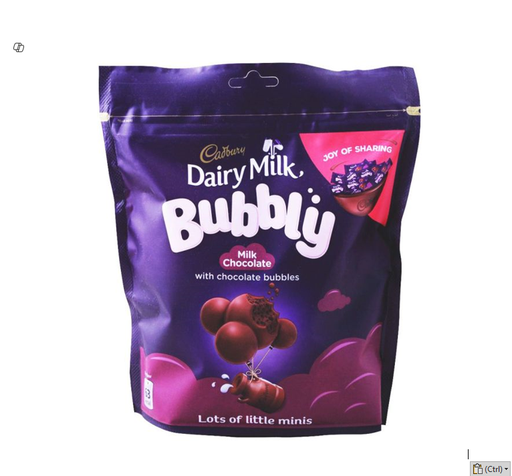 Cadbury Dairy Milk Bubbly Chocolate Minis (14 Pieces)