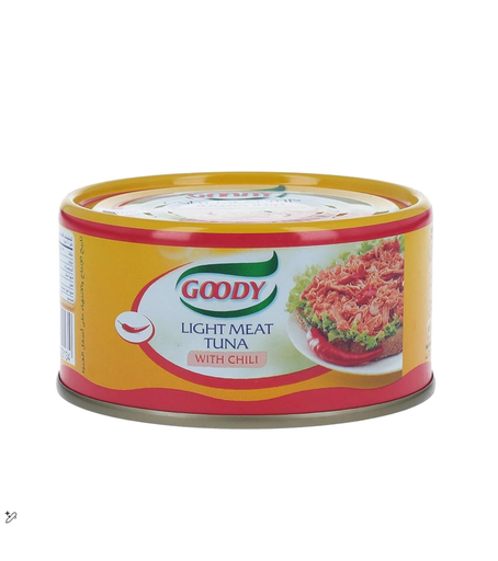 [G28-175] Goody Light Meat Tuna with Chilly 185g