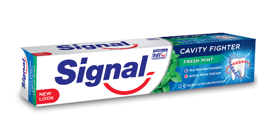 [217950] Signal Center Fresh Toothpaste with Mouthwash