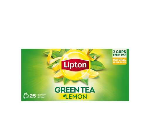 Lipton Lemon Green Enveloped Tea Bags
