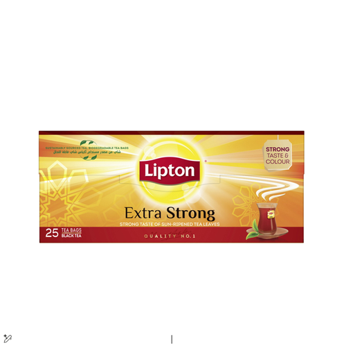 Lipton Extra Strong Black Tea BagsS
