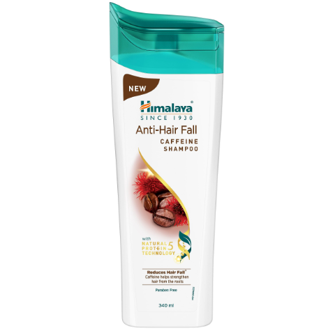 Himalaya Anti Hair Fall Shampoo with Castor Oil & Caffeine - parabens free