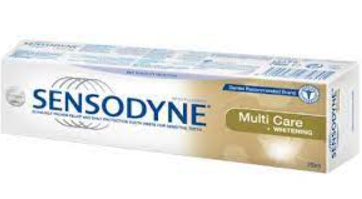 Sensodyne Multicare Plus Whitening Toothpaste 75ml