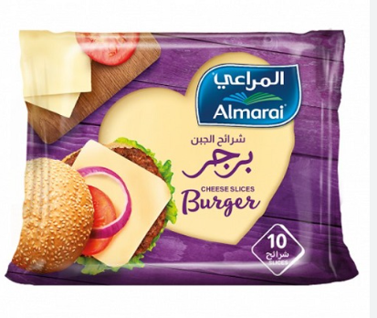 [59480] Almarai Full Fat Processed Cheddar Burger Cheese (20 Slices)