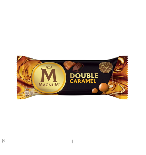 [2144-00048] Magnum Mini Double Caramel & Chocolate Ice Cream Sticks 6S