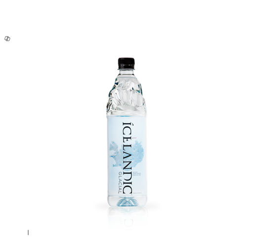 [2166-00001] ICELANDIC GLACIAL STILL MINERAL WATER GLASS BOTTLE 330ml