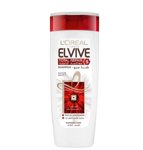 [1726-00454] L'Oreal Elvive Total Repair 5 Shampoo with Rose of Jericho Extract & Ceramide for Damaged Hair 200ml