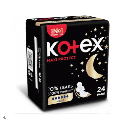 [218436] KOTEX MAXI NIGHTTIME 24PADS