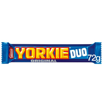 [081-924970] Yorkie Duo Original Chocolate Bar 72g 