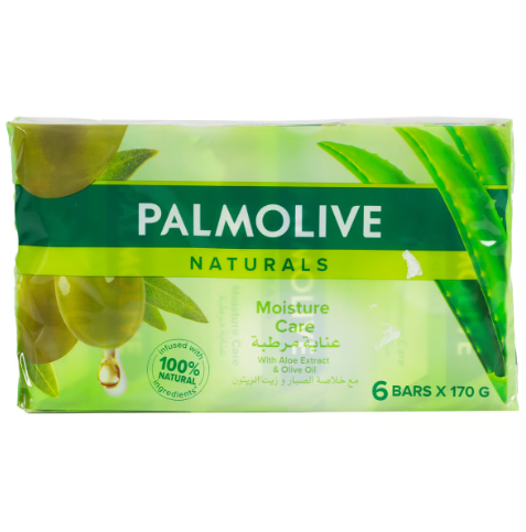 [ccp47500] Palmolive Naturals Moisture Care with Aloe Extract & Olive Oil Green 170g