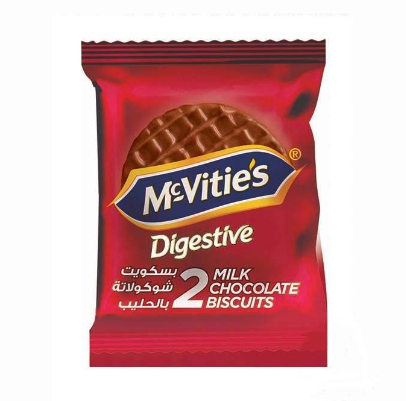 [1380-00107] Mcvities Milk Chocolate Portion 33.3g