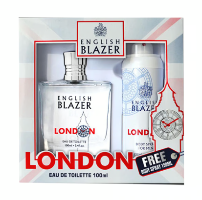 [2148-00034] English Blazer London 100 ml+ Body Spray 150ml