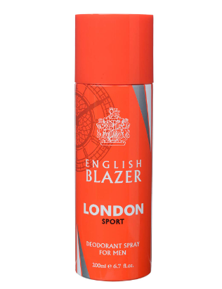 [2148-00040] English Blazer London Sport Deodorant Spray for Men 150ml