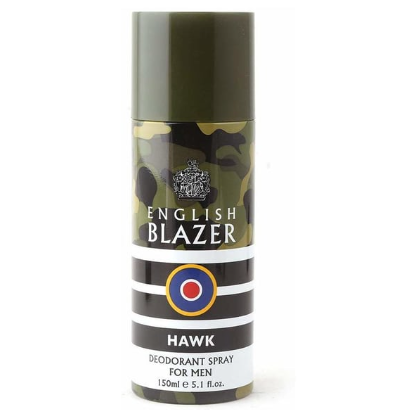 [2148-00046] English Blazer Hawk Deodorant Spray for Men 150ml