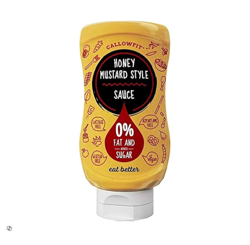 Callowfit Mustard Sauce Honey Flavor - vegan, gluten free