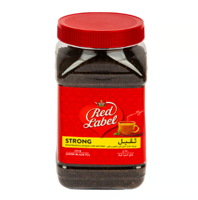 Brooke Bond Red Label Strong Loose Black Tea 370g