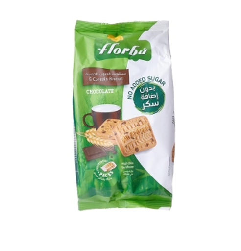 [1064] florbu zero sugar biscuits with chocolate 400g