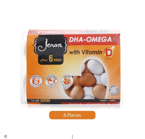 [83052] Jenan Fresh Eggs With DHA, Omega 3 & Vitamin D & B12