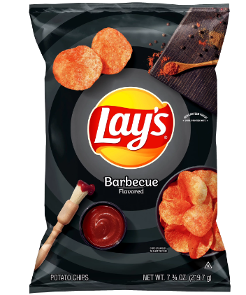 [029-025642] Lays Potato Chips Barbeque