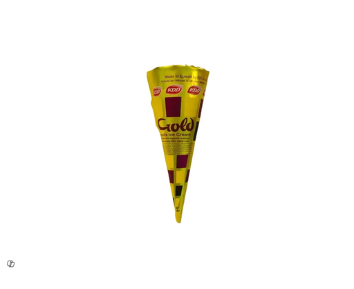 KDD GOLD VANILLA ICE CREAM CONE