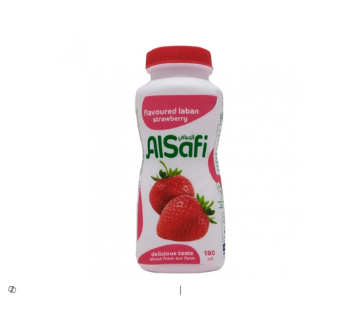 [1576] AL SAFI LABAN STRAWBERRY 180ML