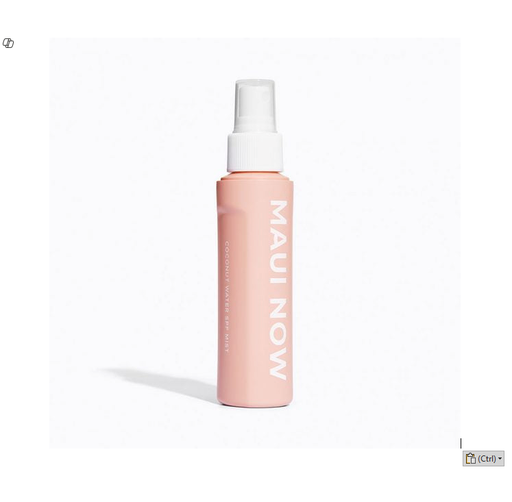 MAUI NOW COCONUT WATER SPF MIST SPRAY