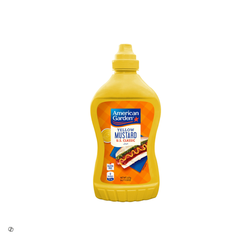 [CGL27500] AMERICAN GARDEN YELLOW MUSTARD 8oz