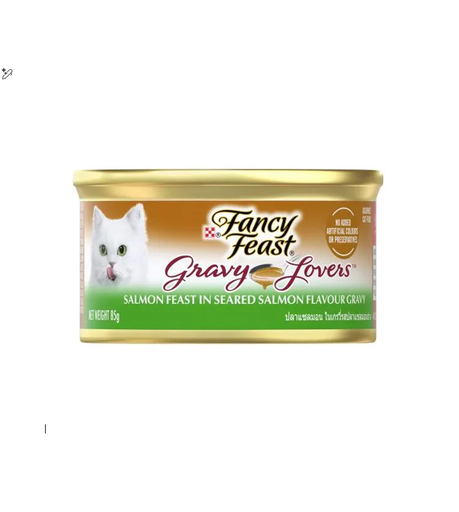 [1740-00304] FANCY FEAST GRAVY LOVER SALMON 85g