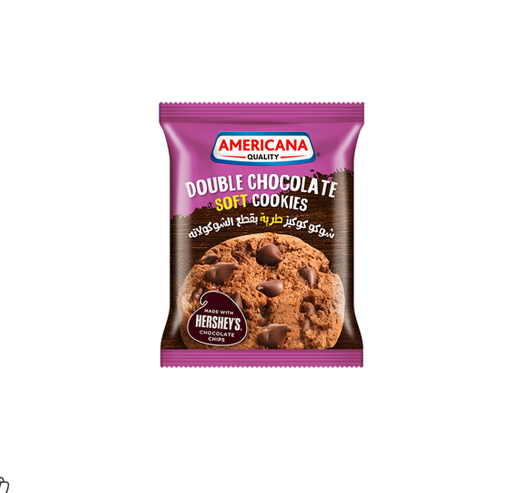 [2143-00394] AMERICANA DOUBLE CHOCOLATE SOFT COOKIES 40G