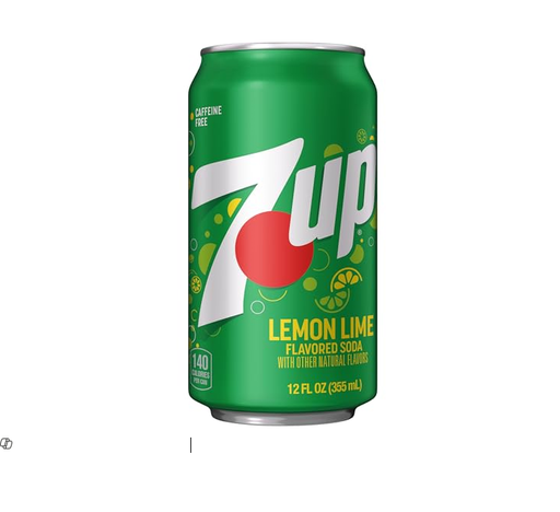 7up Lemon & Lime Flavor - caffeine free 355ml