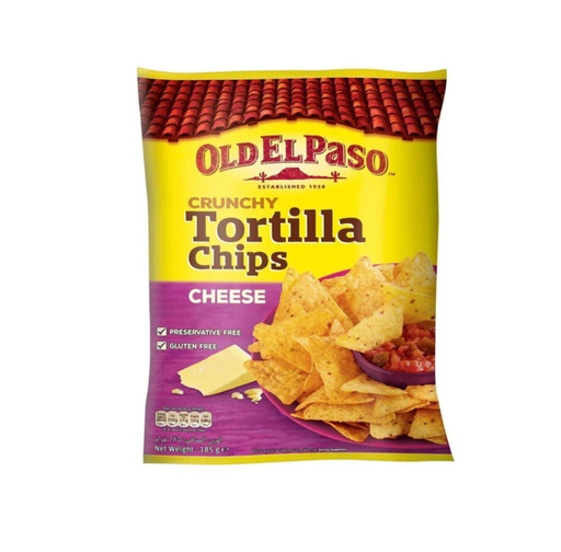 [1101-00026] OLD EL PASO CRUNCHY TORTILLA CHIPS CHEESE FLAVOR