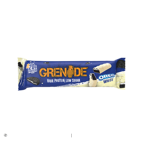 GRENADE PROTEIN BARS OREO WHITE 60GM