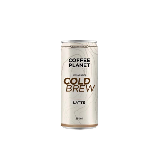 nitro cold brew coffee lattee 250ml