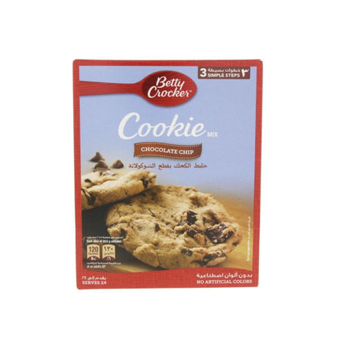 Betty Crocker Chocolate Chip Cookie Mix - artificial colors free 496 GM