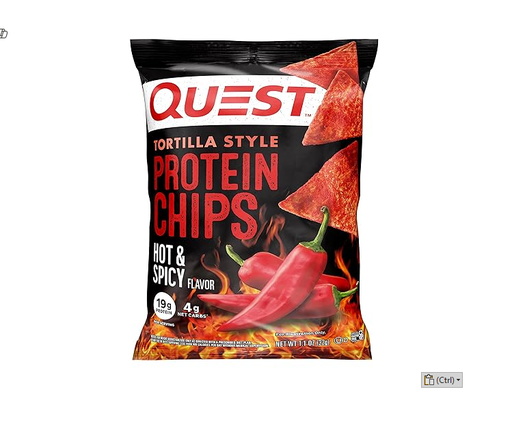 quest protein chips hot & spicy 
