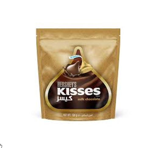 [34710064] HERSHEYS KISSES MILK CHOCOLATE 100GM