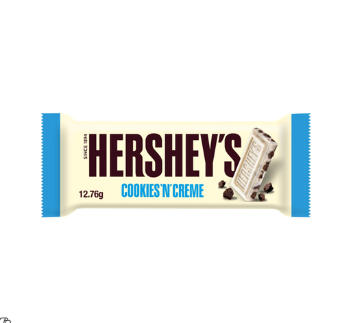 [34715019] HERSHEYS CHOCOLATE BAR COOKIES & CREAM FLAVOR 12.76GM